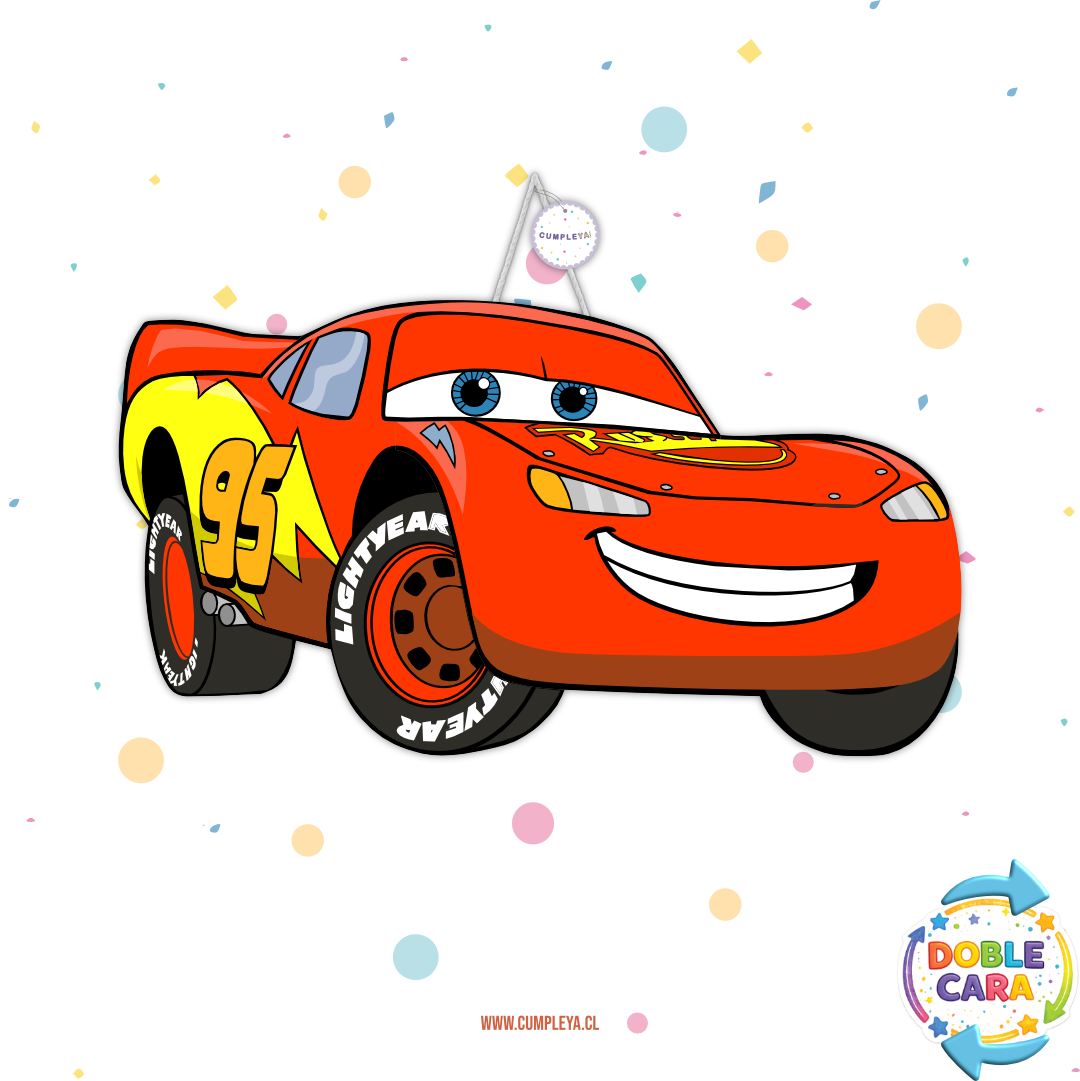 PIÑATA 60 CM RAYO MCQUEEN