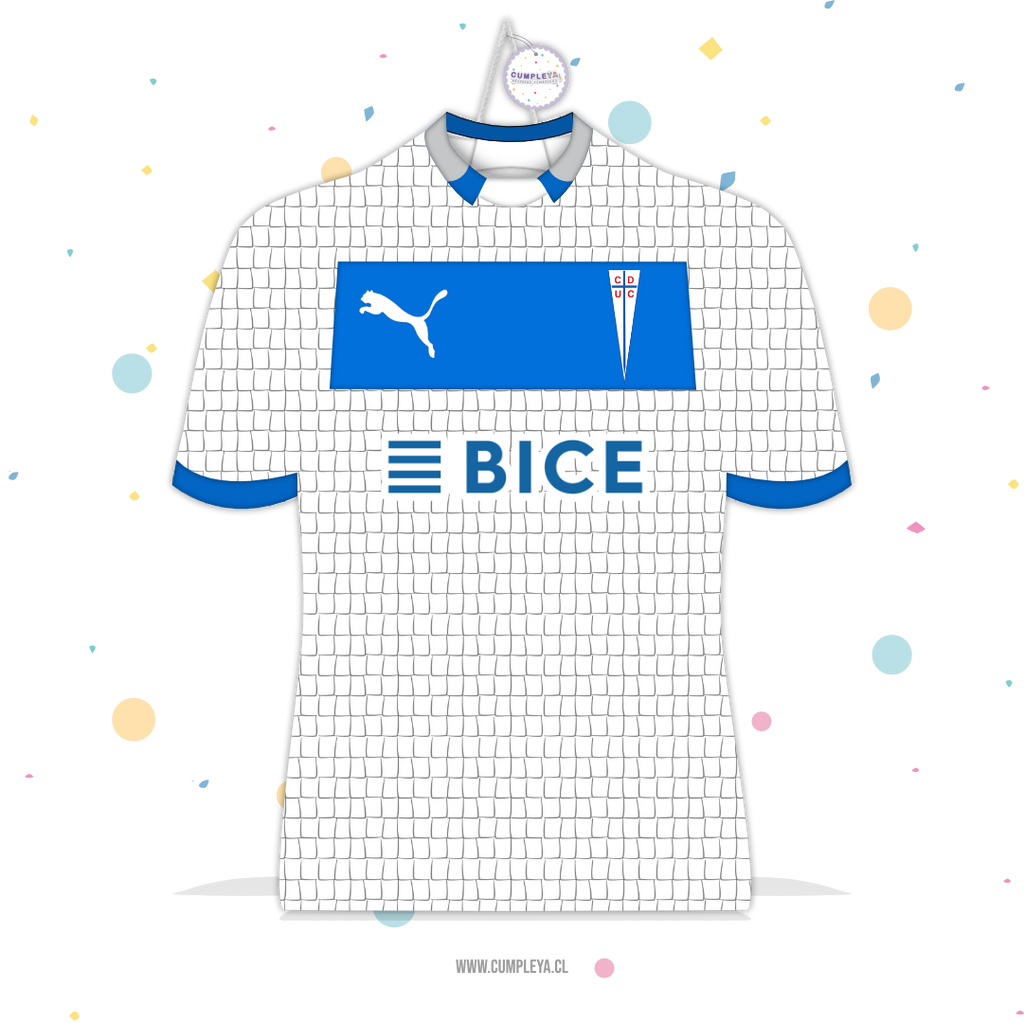 PIÑATA CAMISETA UNIVERSIDAD CATÓLICA 40CM PREMIUM