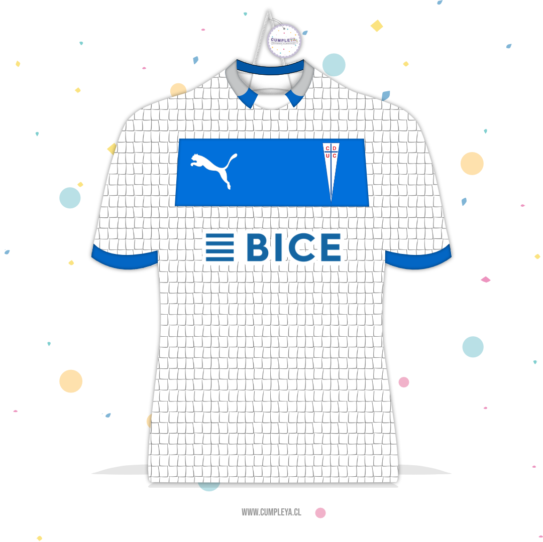 PIÑATA CAMISETA UNIVERSIDAD CATÓLICA 40CM PREMIUM