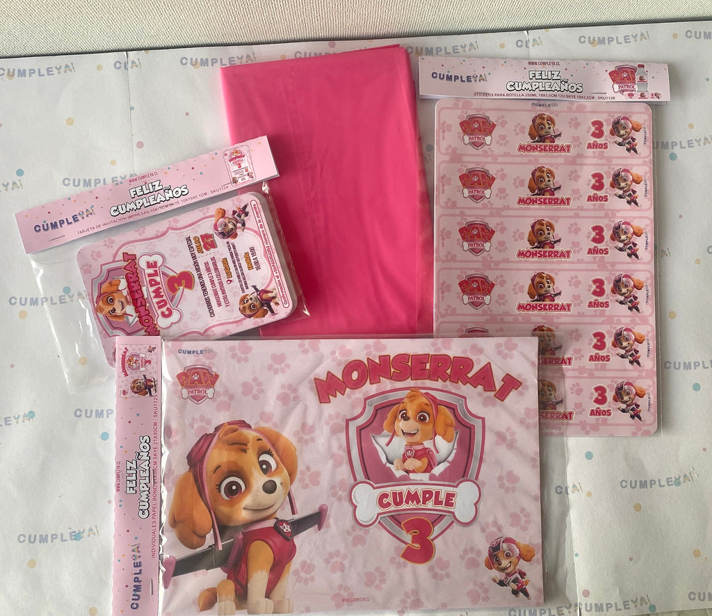 INDIVIDUALES SKYE PAPEL BOND 21X30CM TEMÁTICO