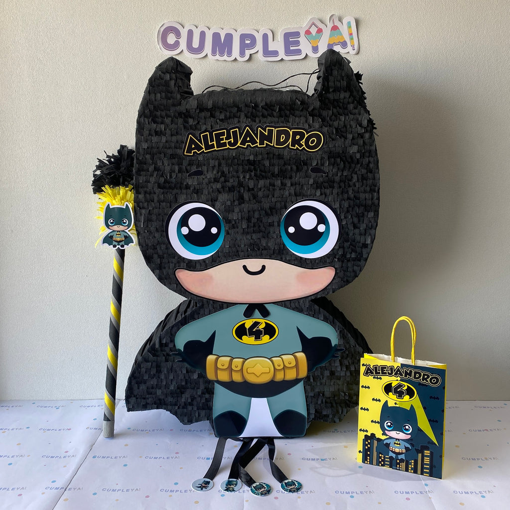 PIÑATA BATMAN NIÑO 60CM PREMIUM