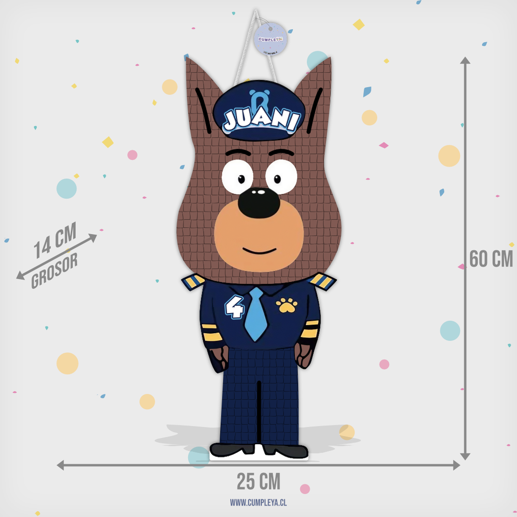 PIÑATA DOBBY DE SHERIFF LABRADOR 60CM PREMIUM