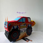 PIÑATA 60 CM MONSTER TRUCK ROJO