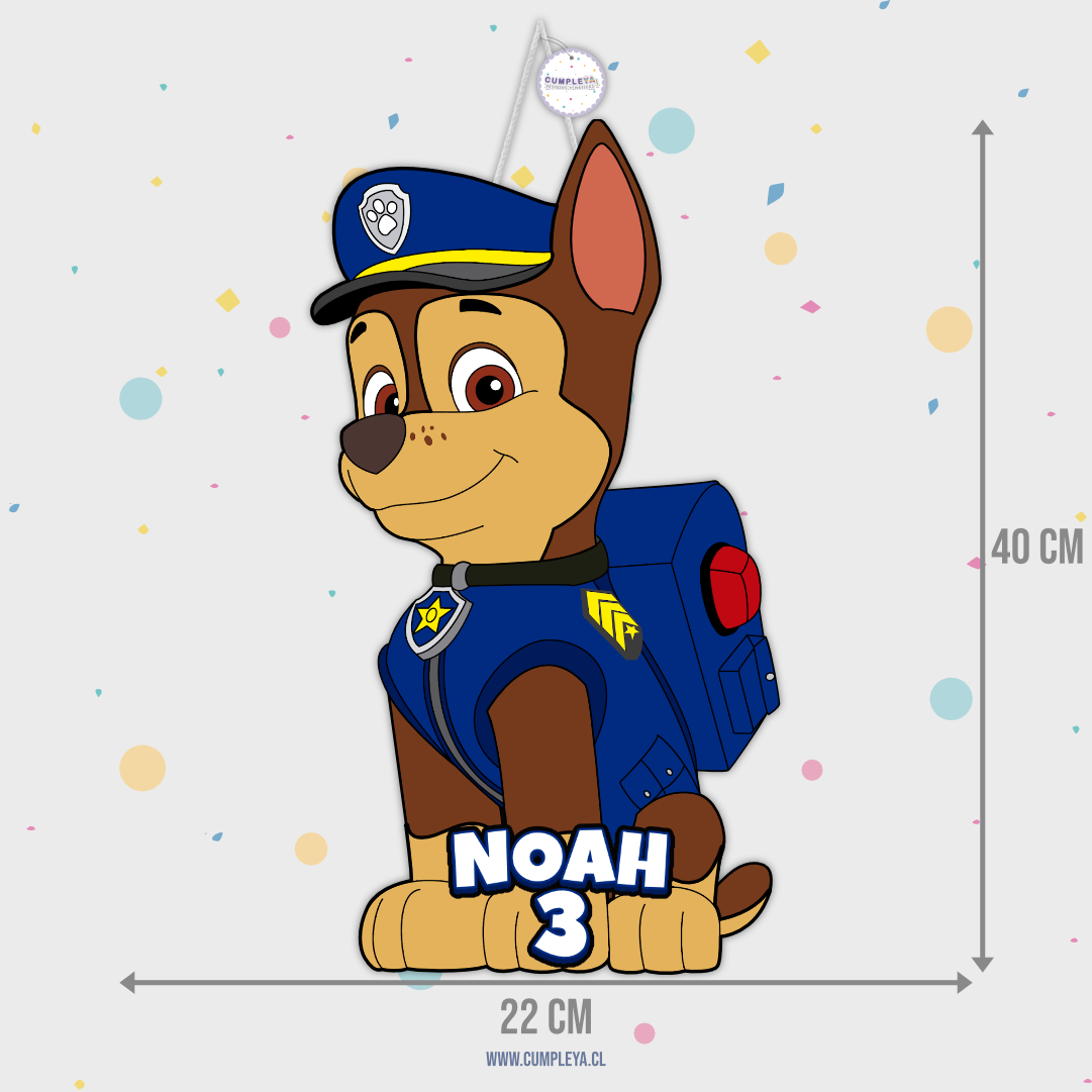 PIÑATA 40 CM CHASE