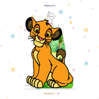PIÑATA 40 CM SIMBA REY LEON