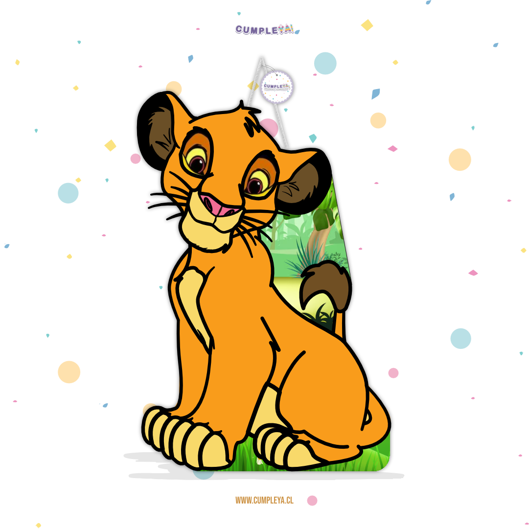 PIÑATA 40 CM SIMBA REY LEON