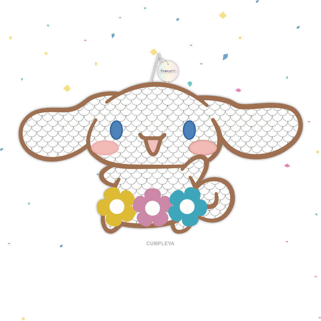PIÑATA CINNAMOROLL 60CM PREMIUM