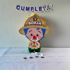 PIÑATA 40 CM PLIM PLIM DE PIE SAFARI