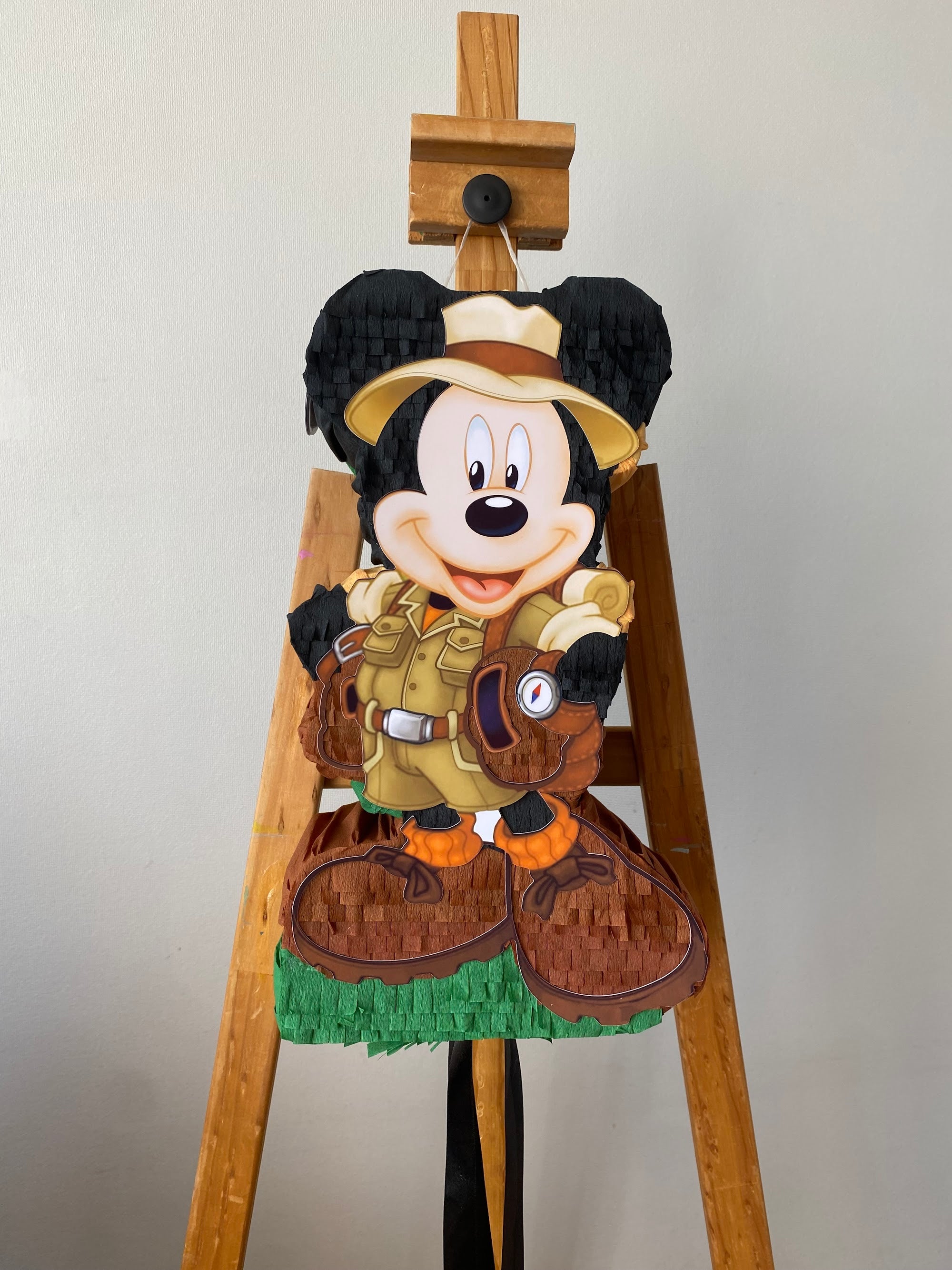 PIÑATA MICKEY SAFARI 40CM PREMIUM