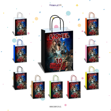 BOLSA SORPRESA 16 × 21 × 8 CM STRANGER THINGS