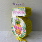 PIÑATA 40 CM NUMERO 5 PIÑA