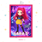 PIÑATA 40 CM RECTANGULAR MIRA KPOP
