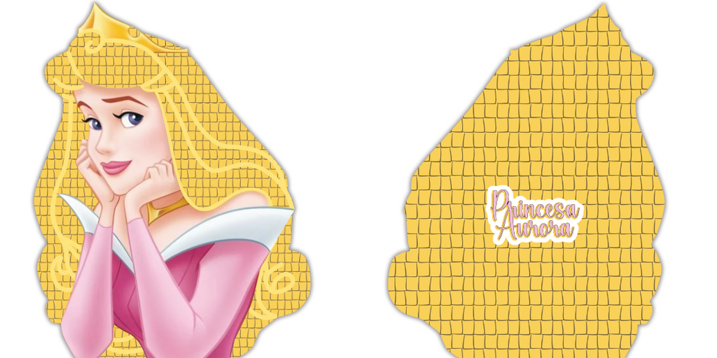 PIÑATA PRINCESA AURORA 40CM PREMIUM