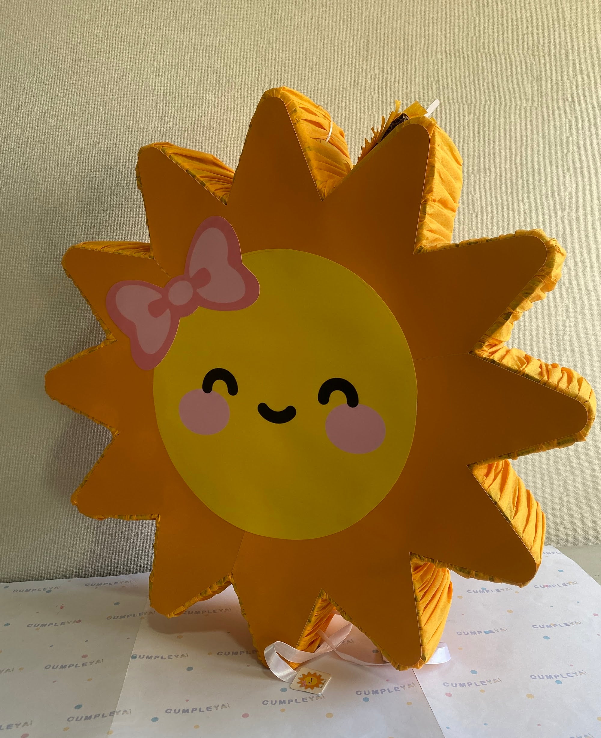 PIÑATA 60 CM XL SOL CARITA FELIZ