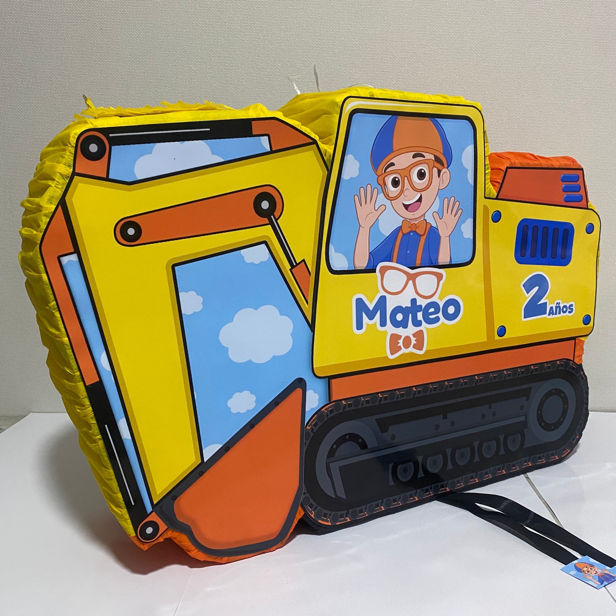PIÑATA 60 CM BLIPPI EXCAVADORA NIÑO