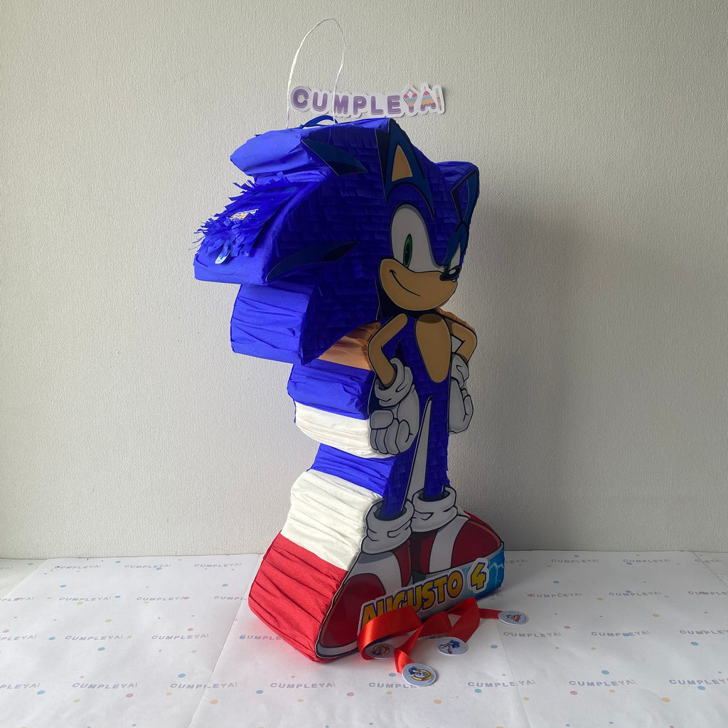 PIÑATA SONIC 60CM PREMIUM