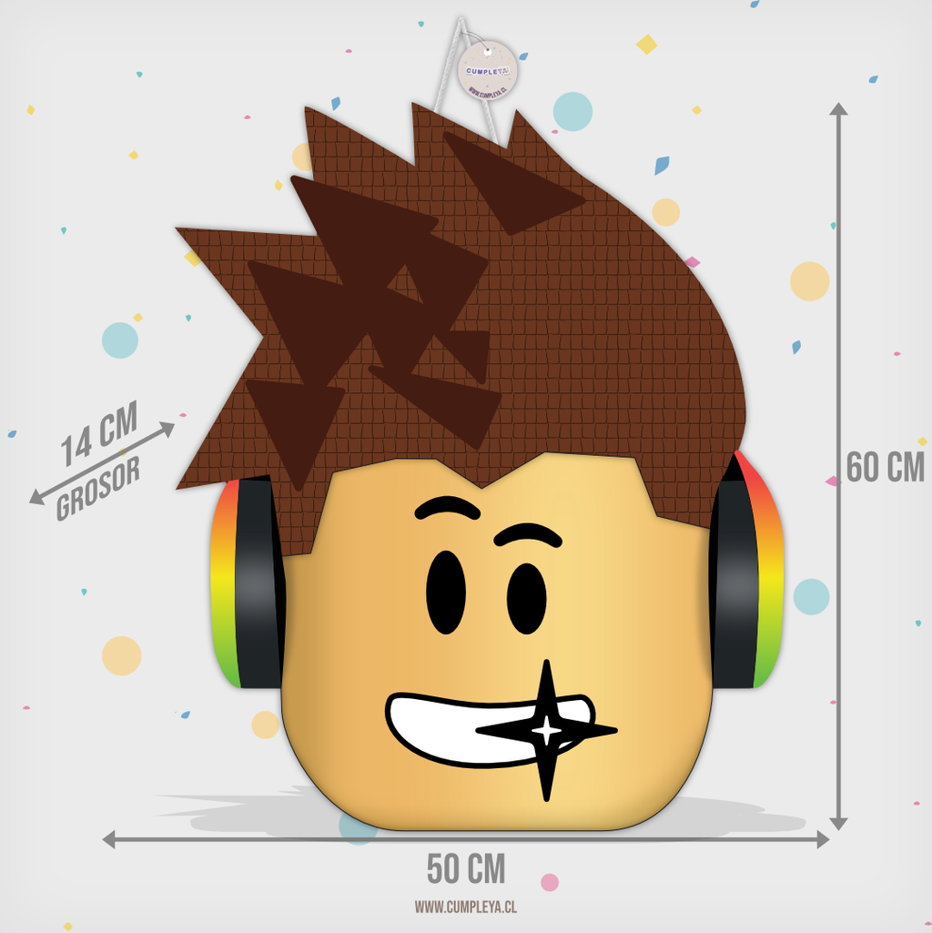 PIÑATA ROBLOX 60CM PREMIUM