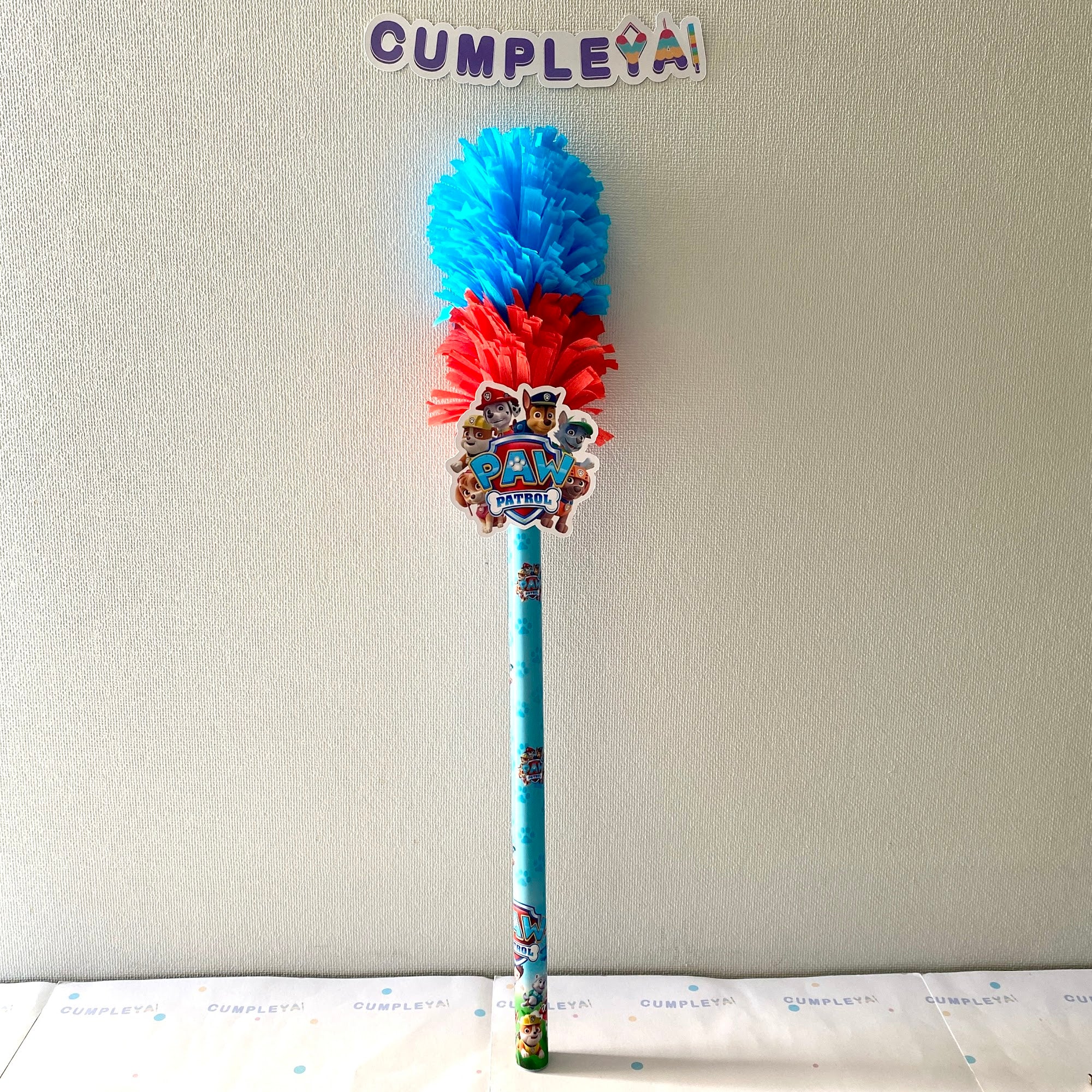 BASTÓN PAW PATROL PERSONAJES PARA PIÑATA