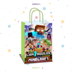 BOLSA SORPRESA 16 × 21 × 8 CM MINECRAFT