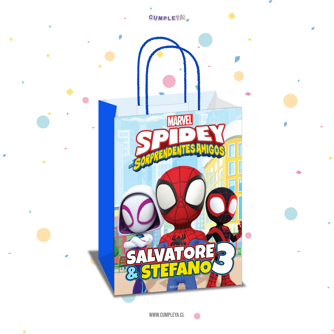 BOLSA SORPRESA SPIDEY Y SUS AMIGOS