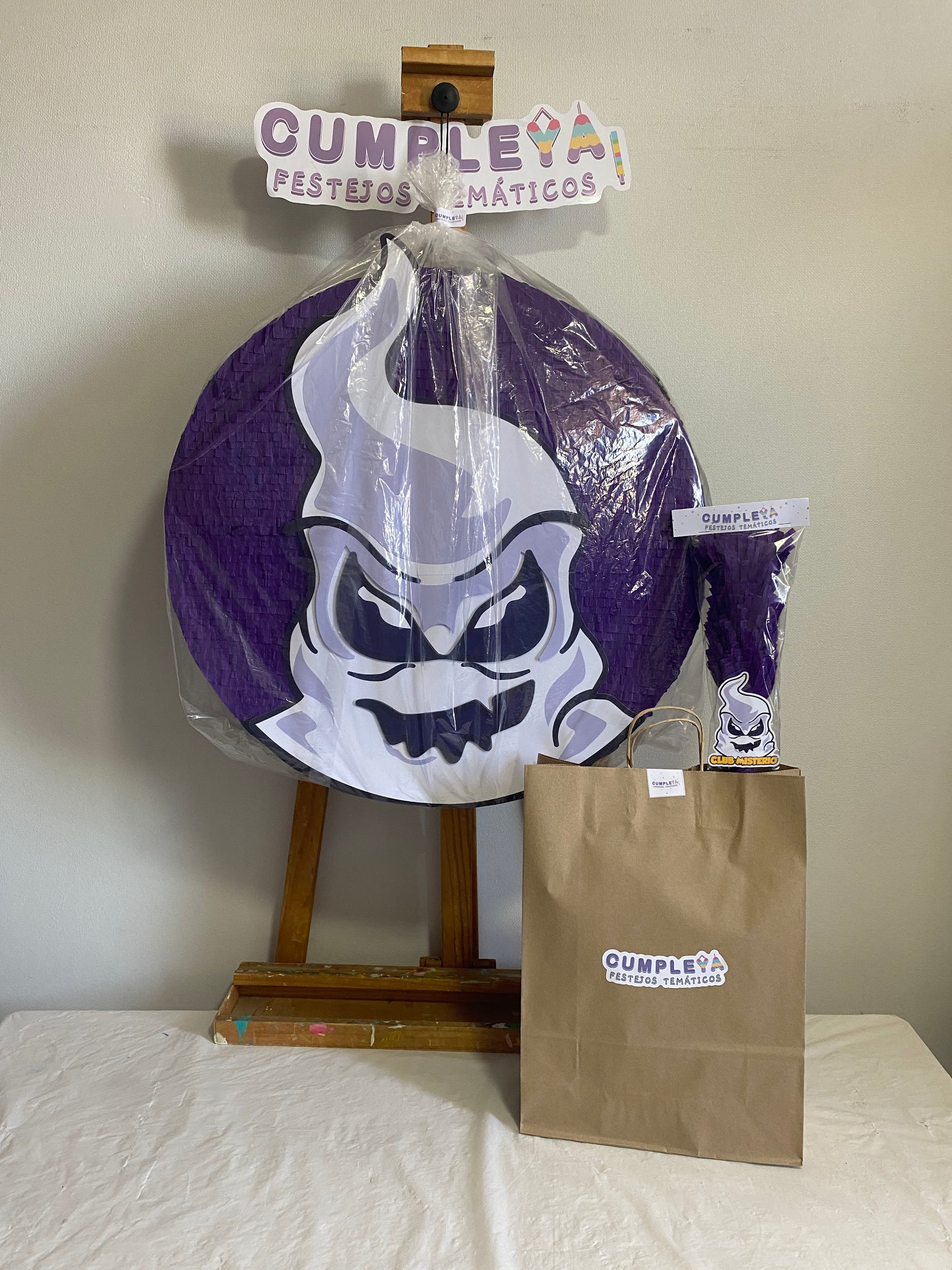 PIÑATA CLUB MISTERIO 60CM PREMIUM