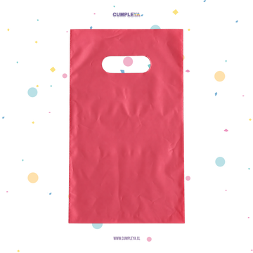 BOLSA PARA DULCES PACK 12 ROSA