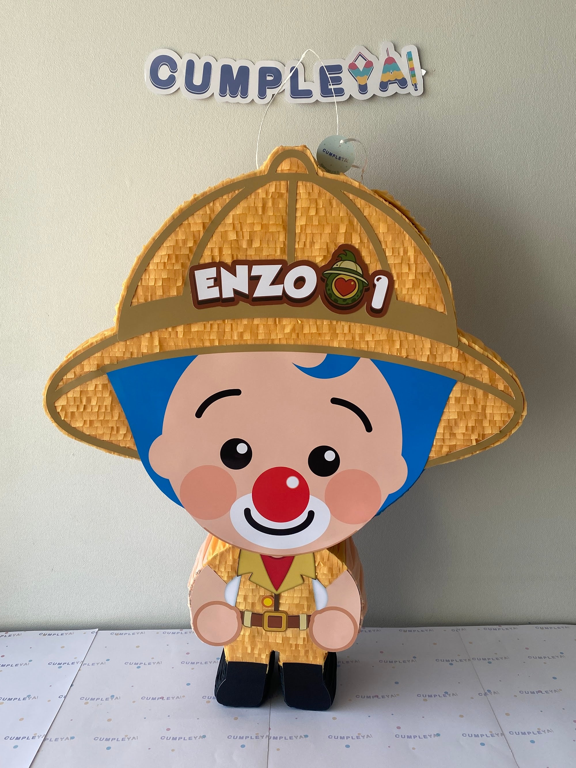 PIÑATA PLIM PLIM SAFARI 60CM PREMIUM