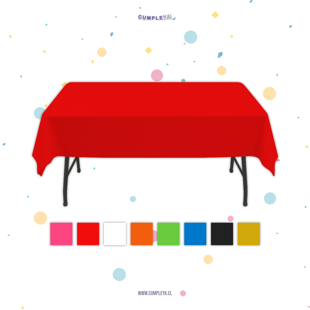 MANTEL COLORES 120X180CM