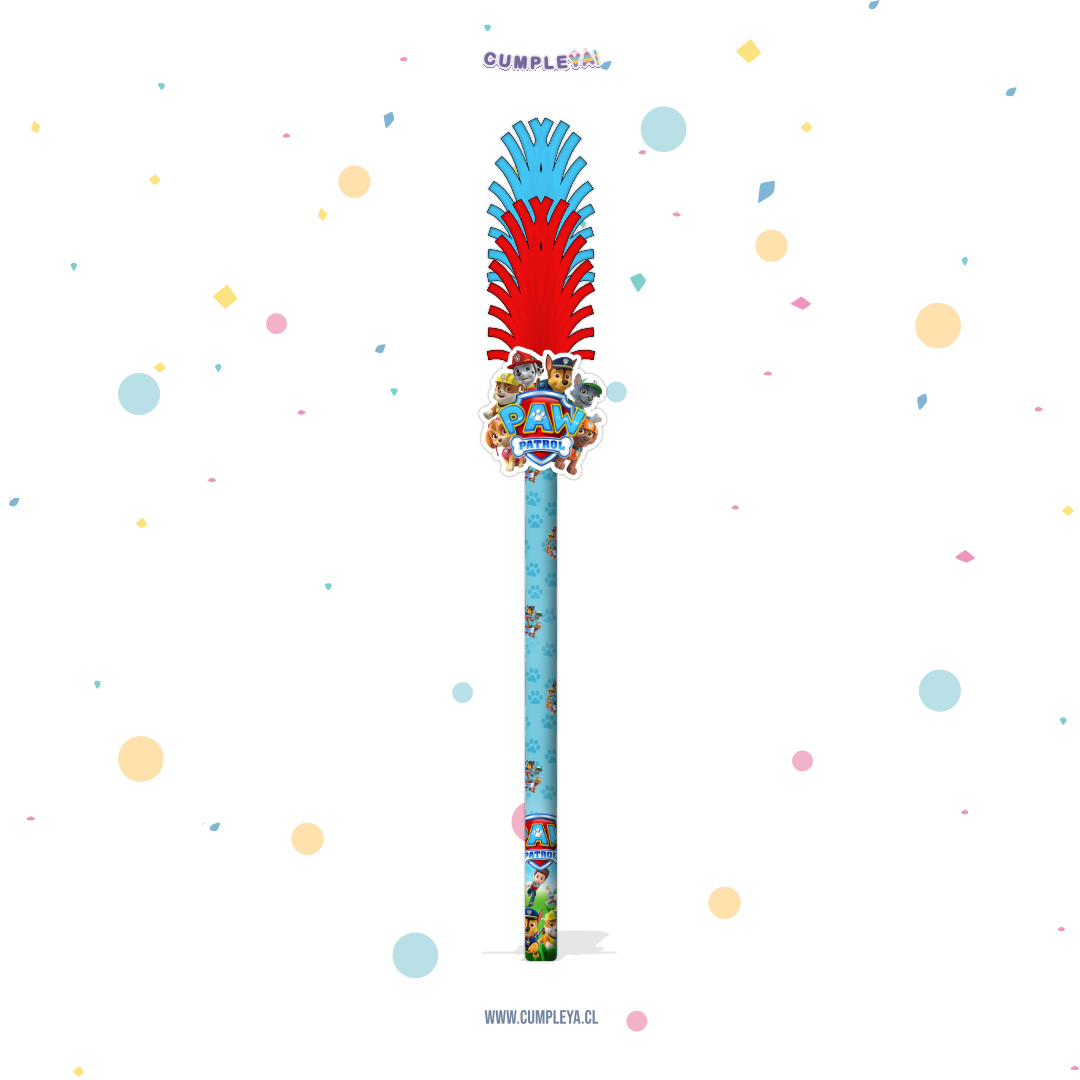 BASTÓN PAW PATROL PERSONAJES PARA PIÑATA