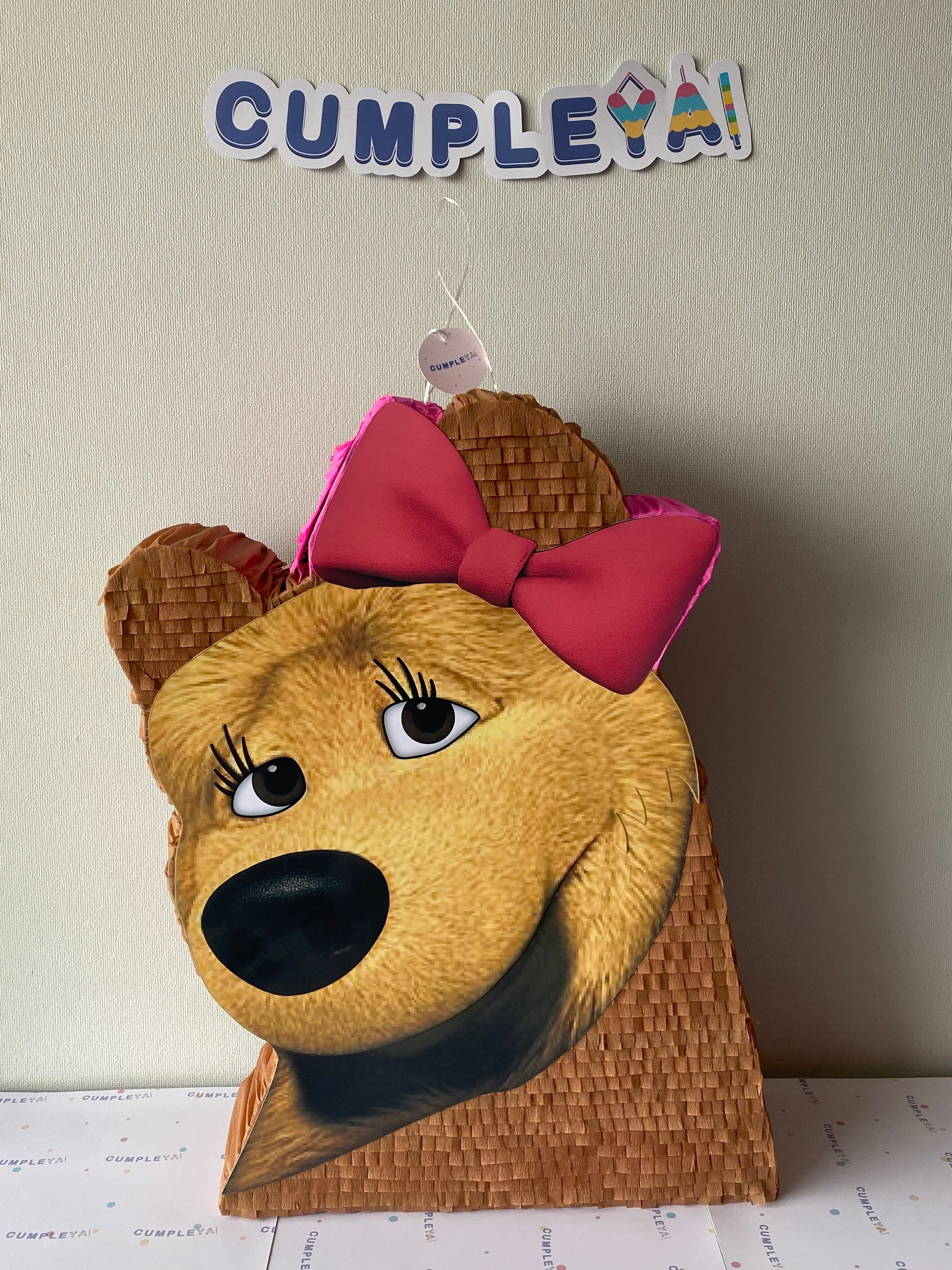 PIÑATA OSA 60CM PREMIUM