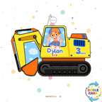 PIÑATA 60 CM BLIPPI EXCAVADORA NIÑO