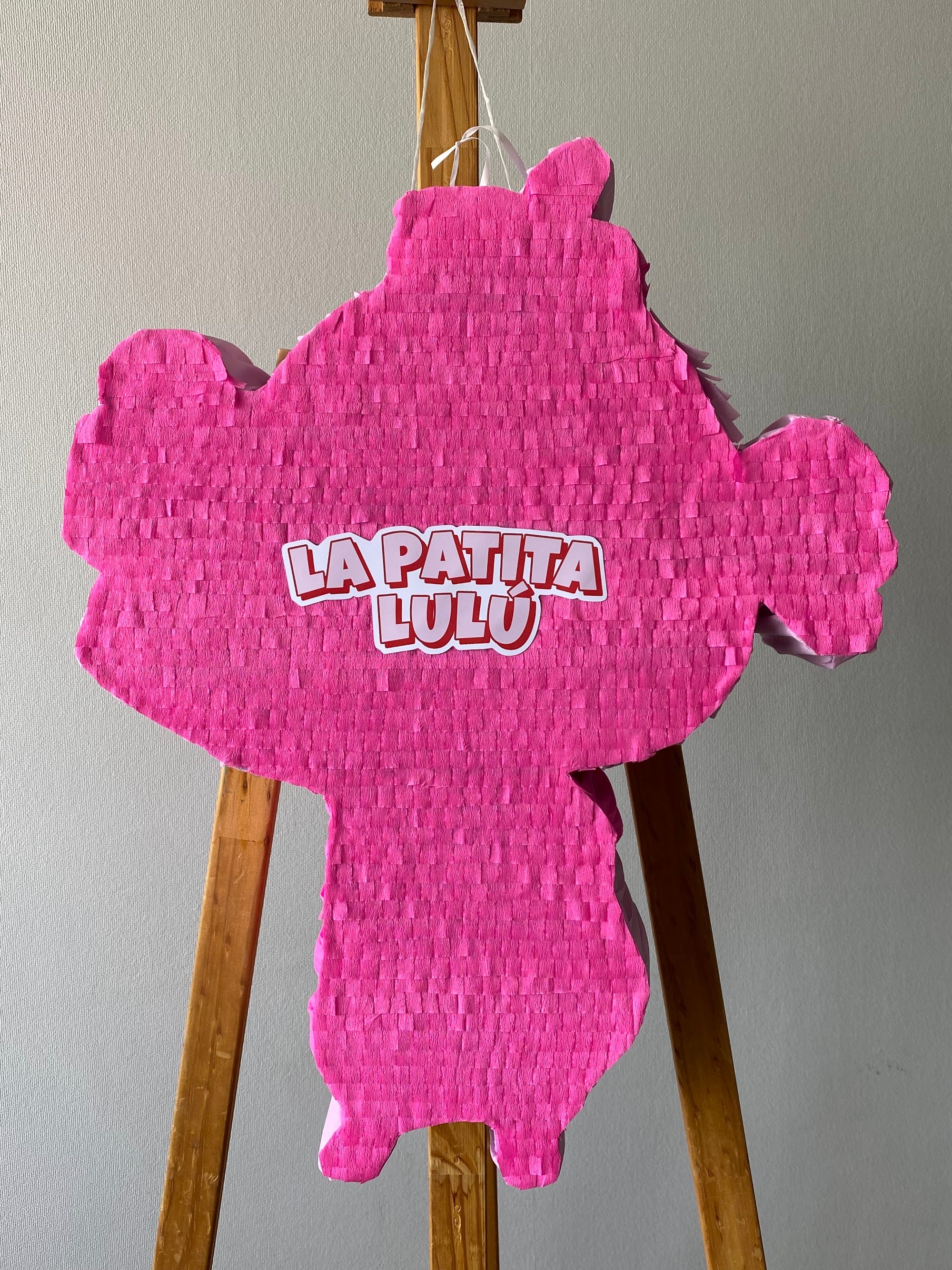 PIÑATA PATITA LULU 60CM PREMIUM