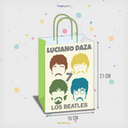 BOLSA SORPRESA 16 × 21 × 8 CM THE BEATLES