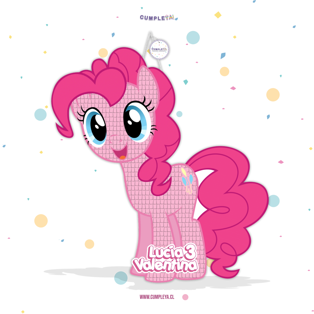 PIÑATA PINKIE PIE 60CM PREMIUM