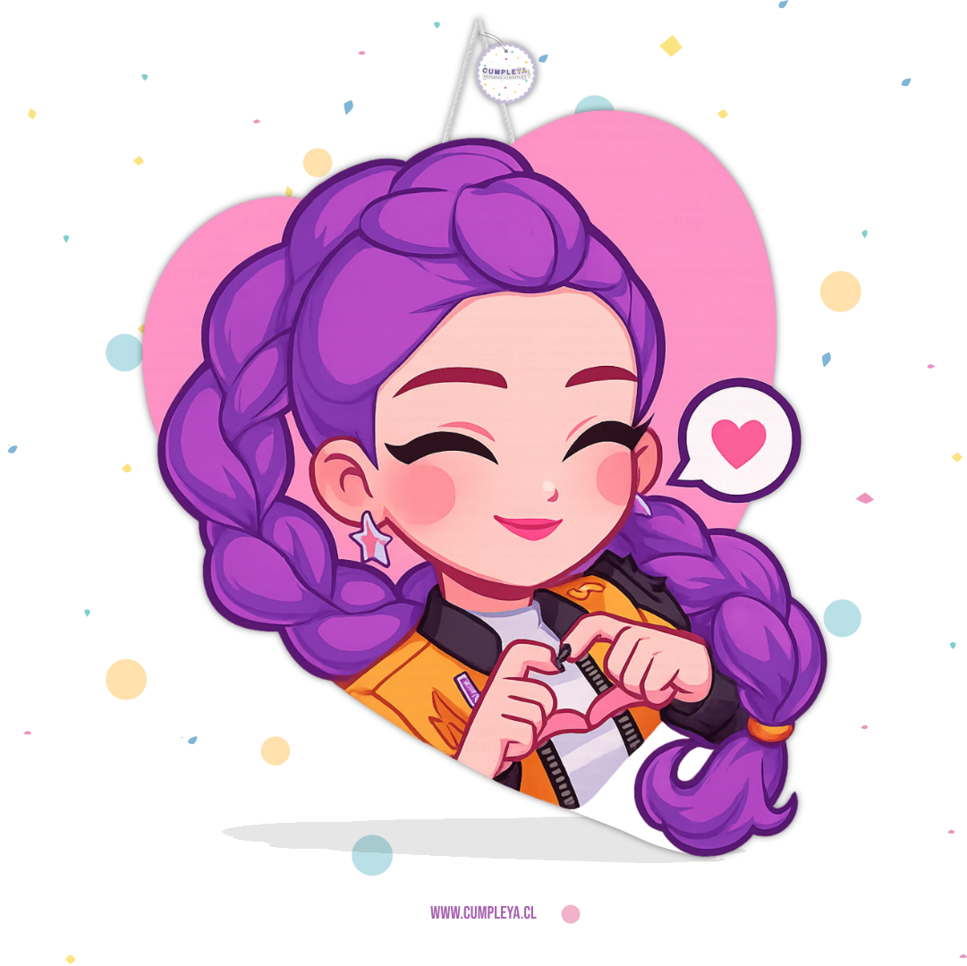 PIÑATA RUMI DE KPOP DEMON 40CM FIGURA EXPRÉS