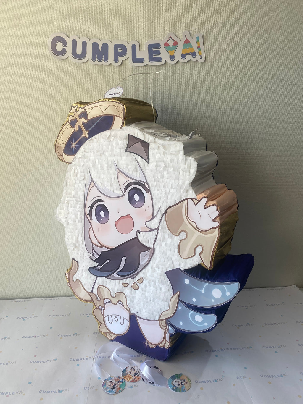 PIÑATA PAIMON 60CM PREMIUM