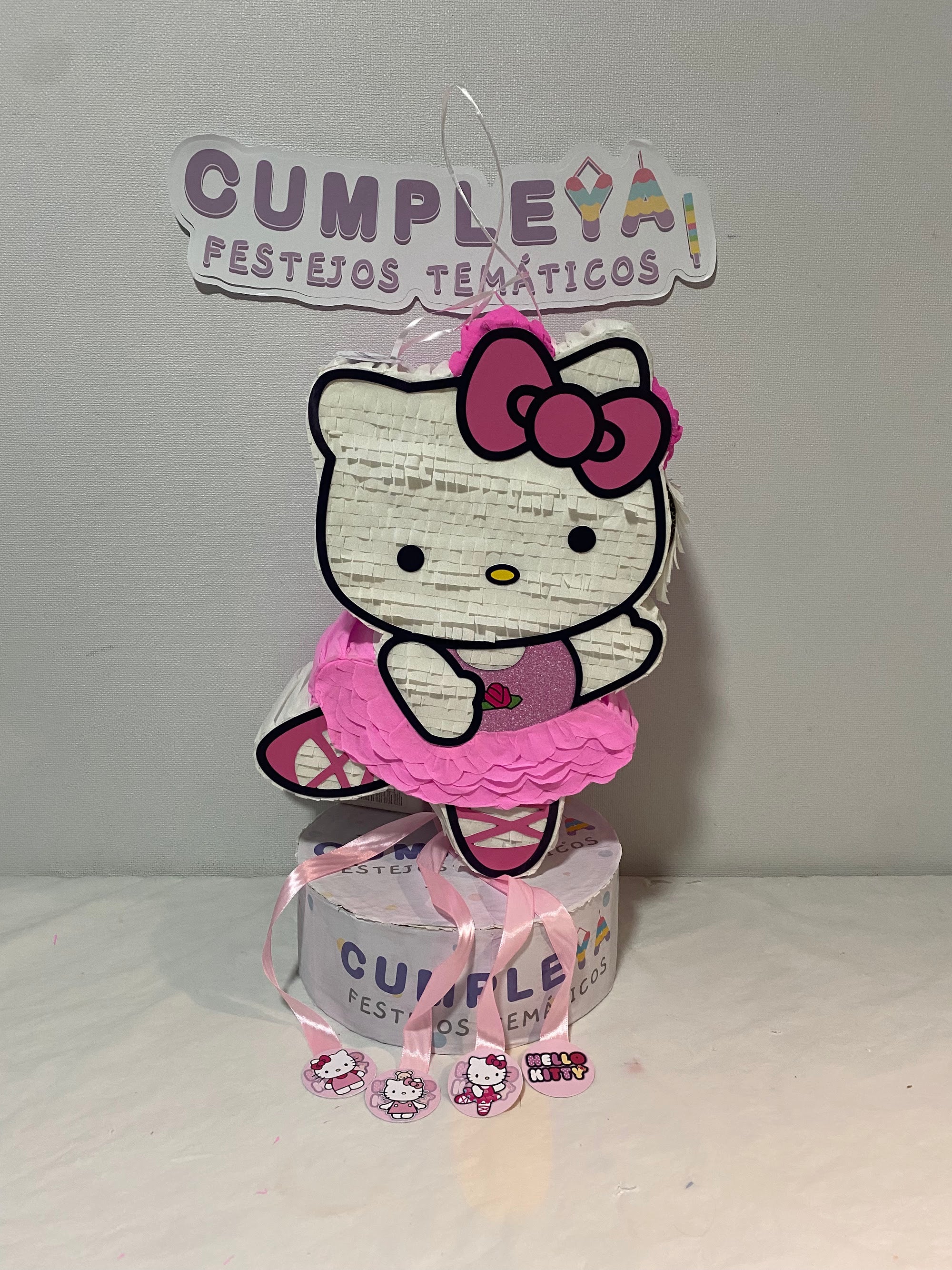 PIÑATA HELLO KITTY BAILARINA 40CM PREMIUM