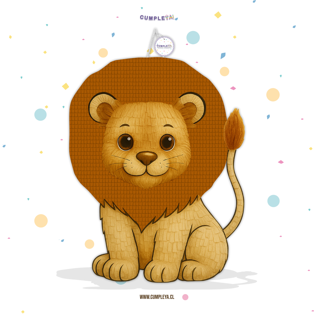 PIÑATA LEÓN 60CM PREMIUM