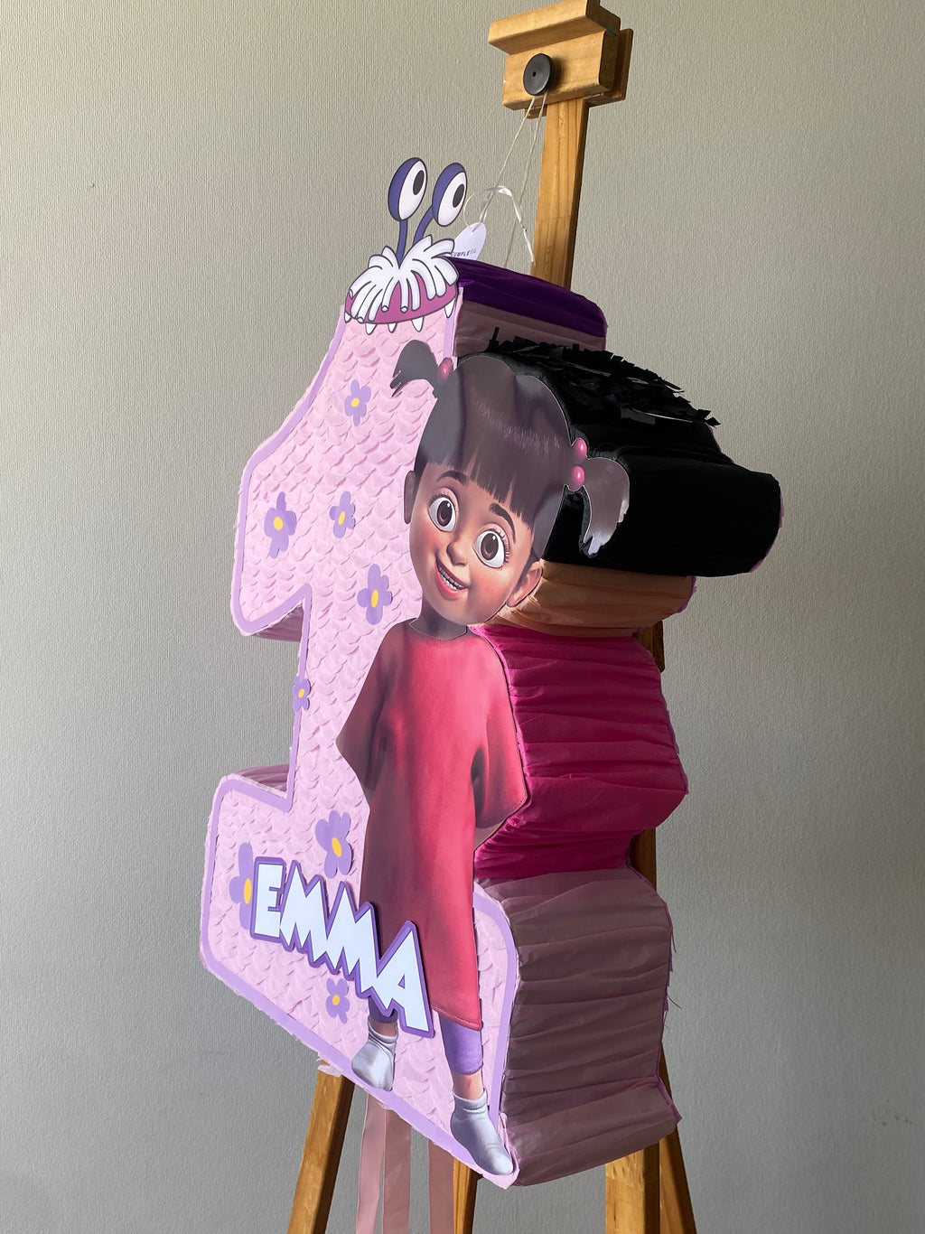 PIÑATA NÚMERO 1 BOO MONSTER INC 60CM PREMIUM