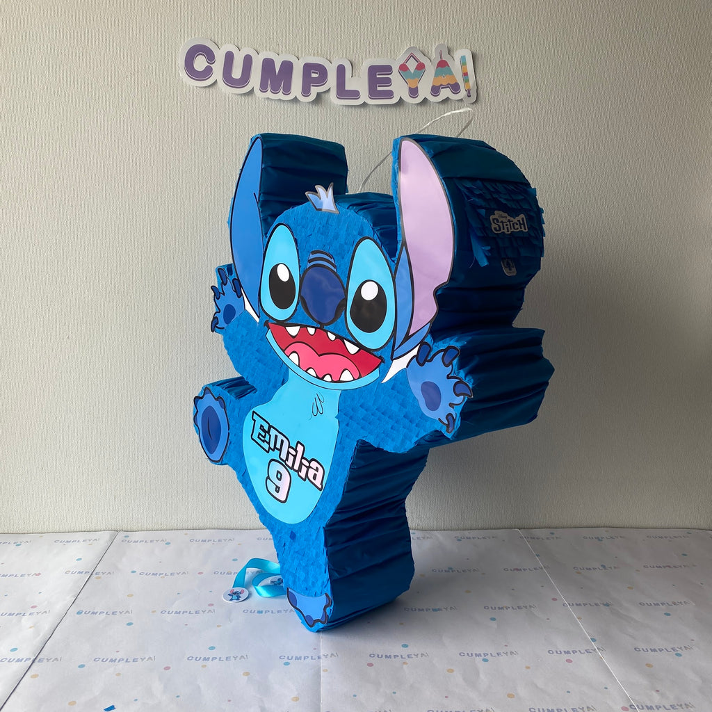 PIÑATA STITCH DE PIE 60CM PREMIUM