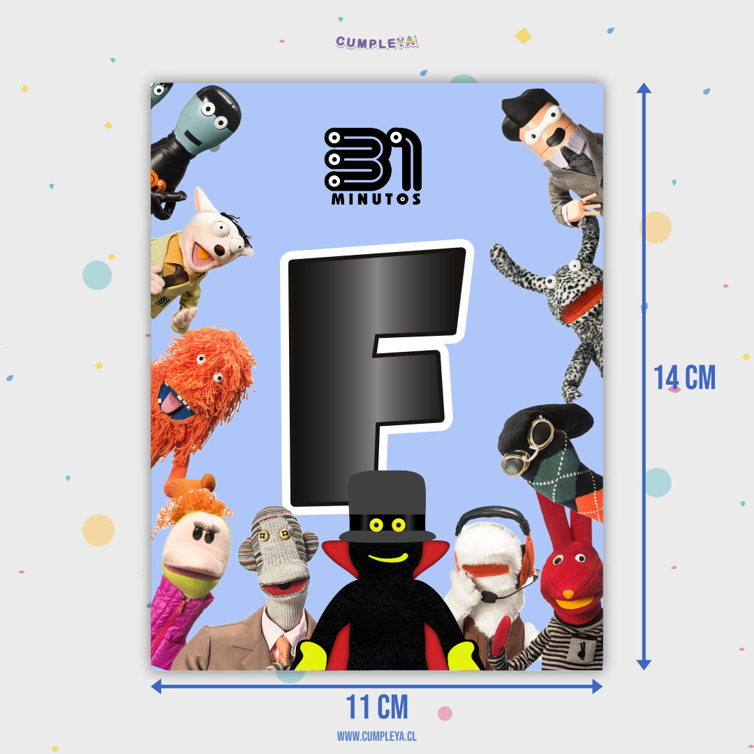 BANDERIN LEO DE CAMION FELIZ CUMPLEAÑOS 11X14CM 15U