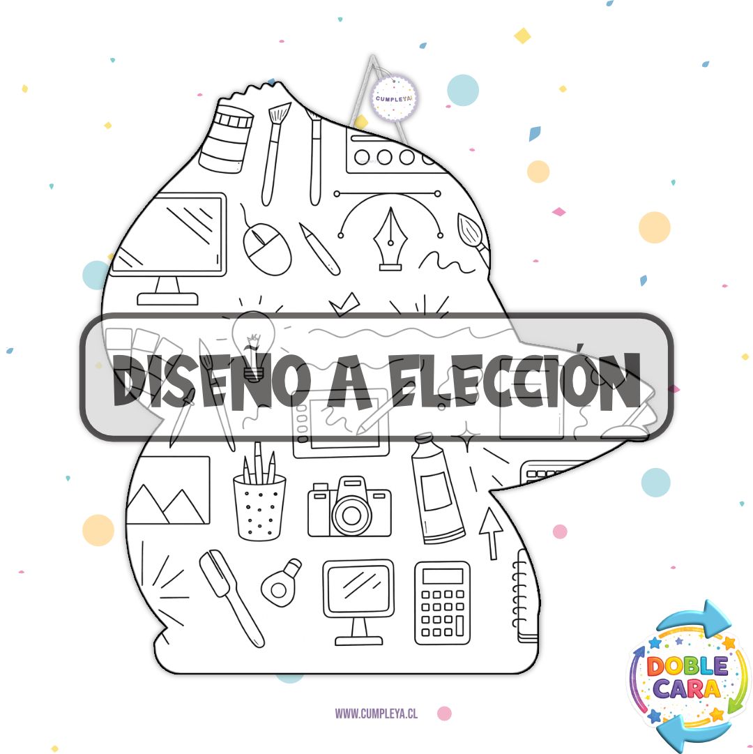 PIÑATA 60 CM TEMÁTICA A ELECCIÓN