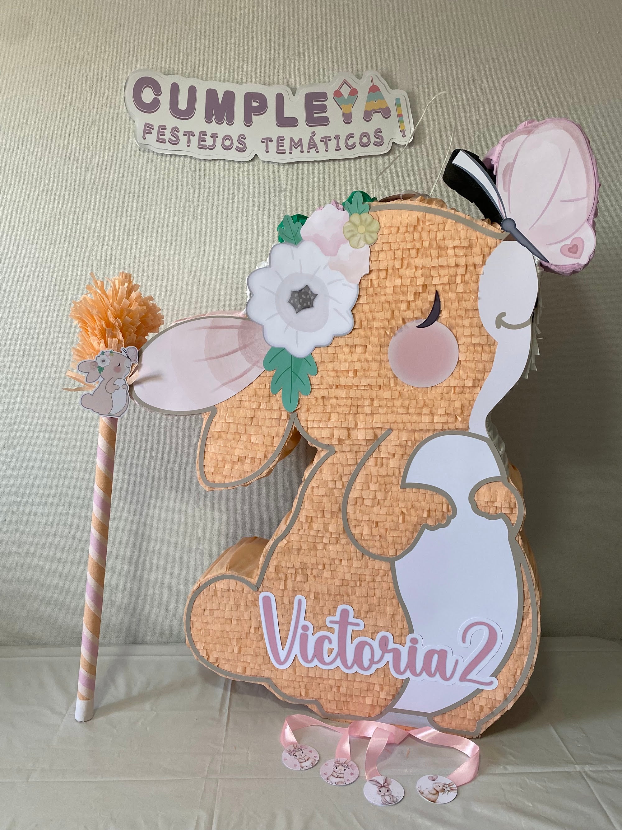 PIÑATA CONEJITA 60CM PREMIUM