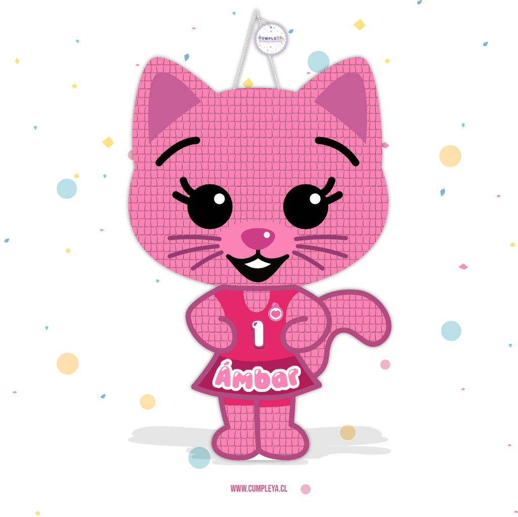 PIÑATA MEILI DE PLIM PLIM 60CM PREMIUM