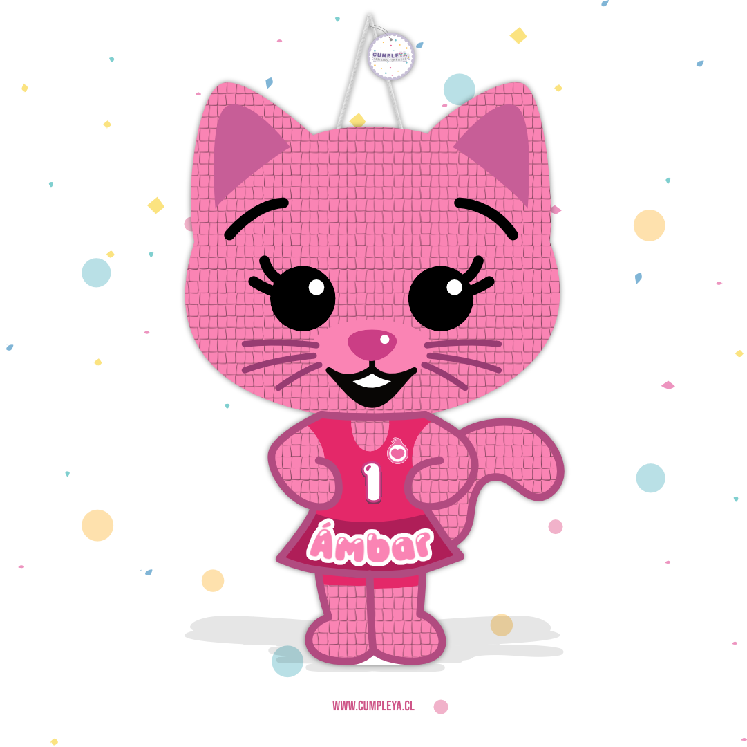 PIÑATA MEILI DE PLIM PLIM 60CM PREMIUM