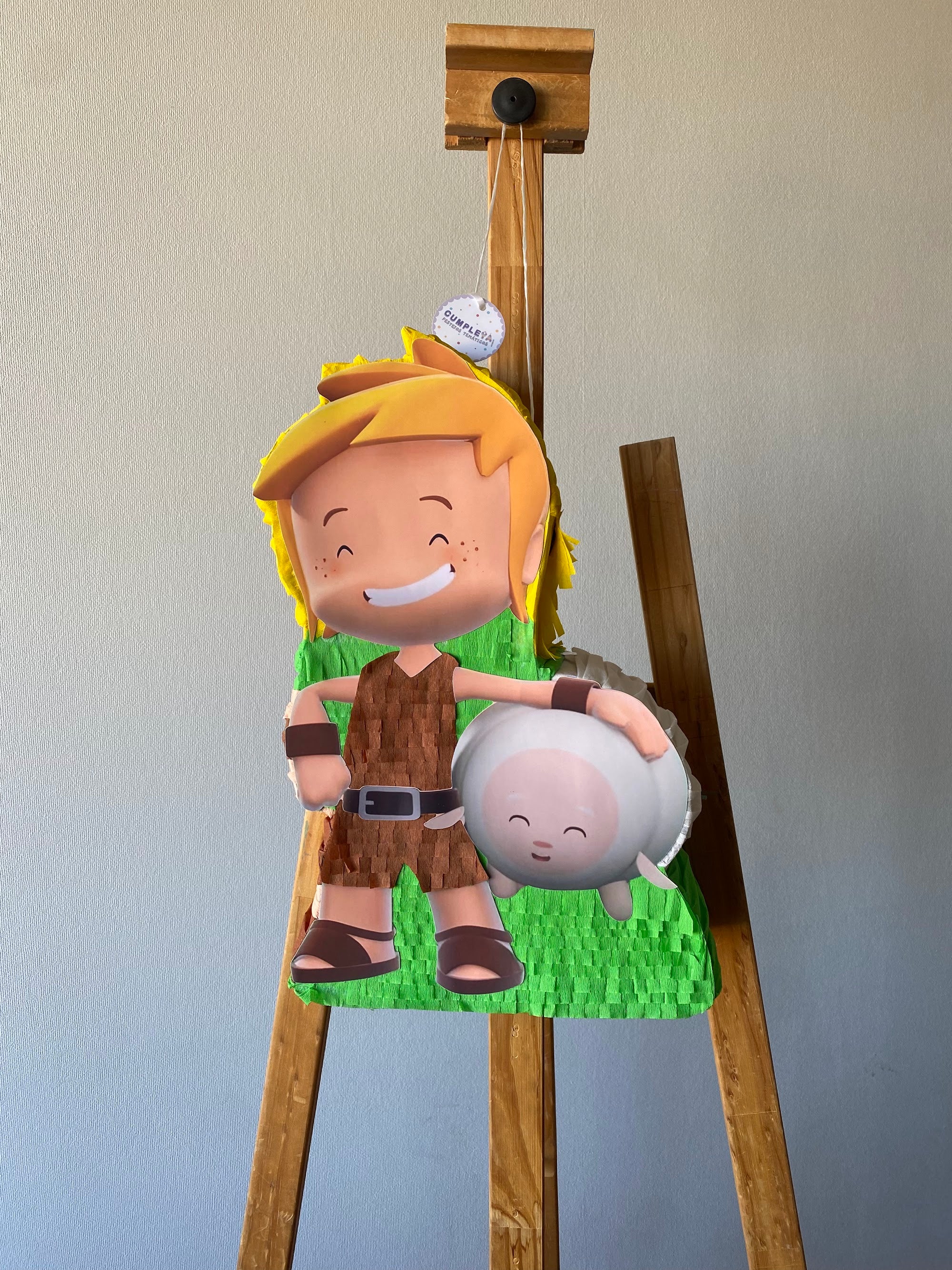 PIÑATA GUERRERO DAVID 40CM PREMIUM