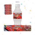 STICKER PARA BOTELLA 12 U CARS