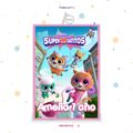 PIÑATA 40 CM RECTANGULAR SUPERGATITOS