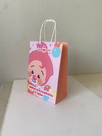 BOLSA SORPRESA 16 × 21 × 8 CM PLIM PLIM ROSADO