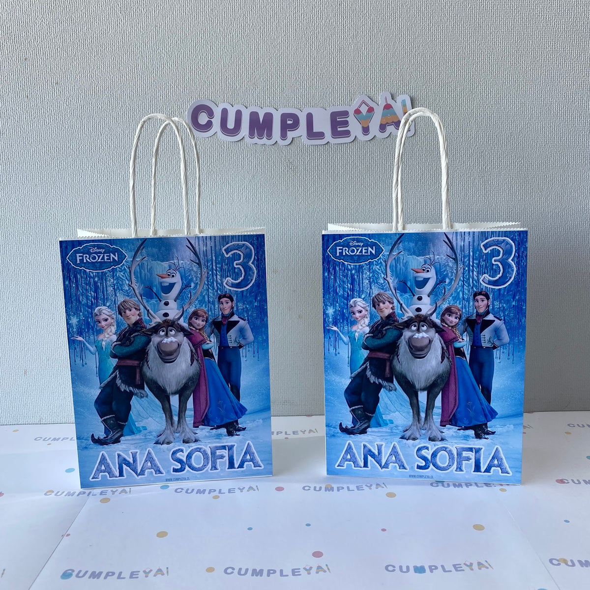 BOLSA SORPRESA 16 × 21 × 8 CM FROZEN